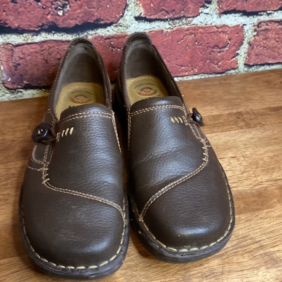 Earth Spirit Kenya-B Women's Leather Casual Brown Slip On Shoe Size 8.5 - Picture 6 of 14